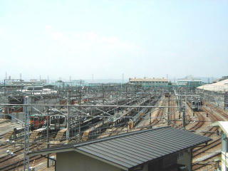 新前橋電車区2001年7月
