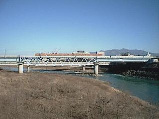 両毛線利根川鉄橋1997年12月