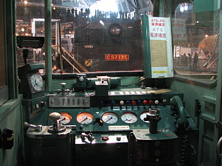 455系電車の運転台（2008年）