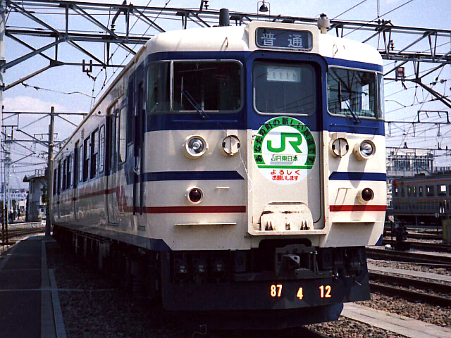 初代新潟色115系電車（初期タイプ）
