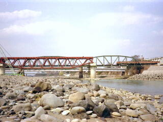 両毛線利根川鉄橋1985年4月