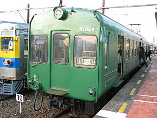 熊本電鉄5000系電車（背面）