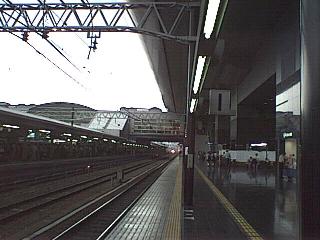 京都駅・１番線ホーム